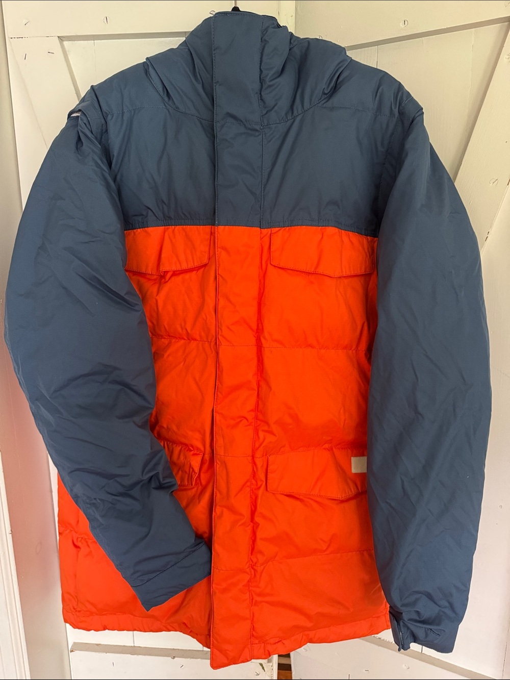 Burton Ski & Snowboard Jacket Blue and Orange